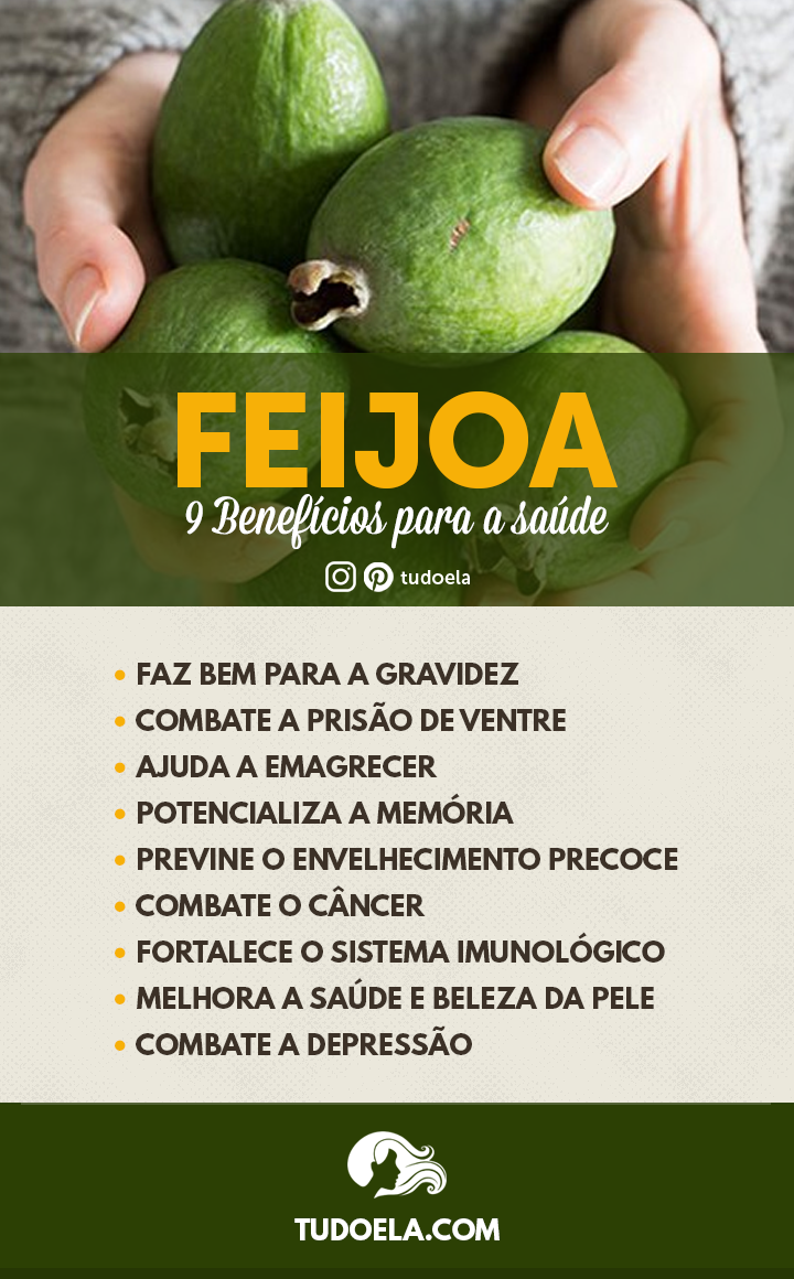 Benefícios da feijoa saiba como o fruto pode melhorar a sua saúde