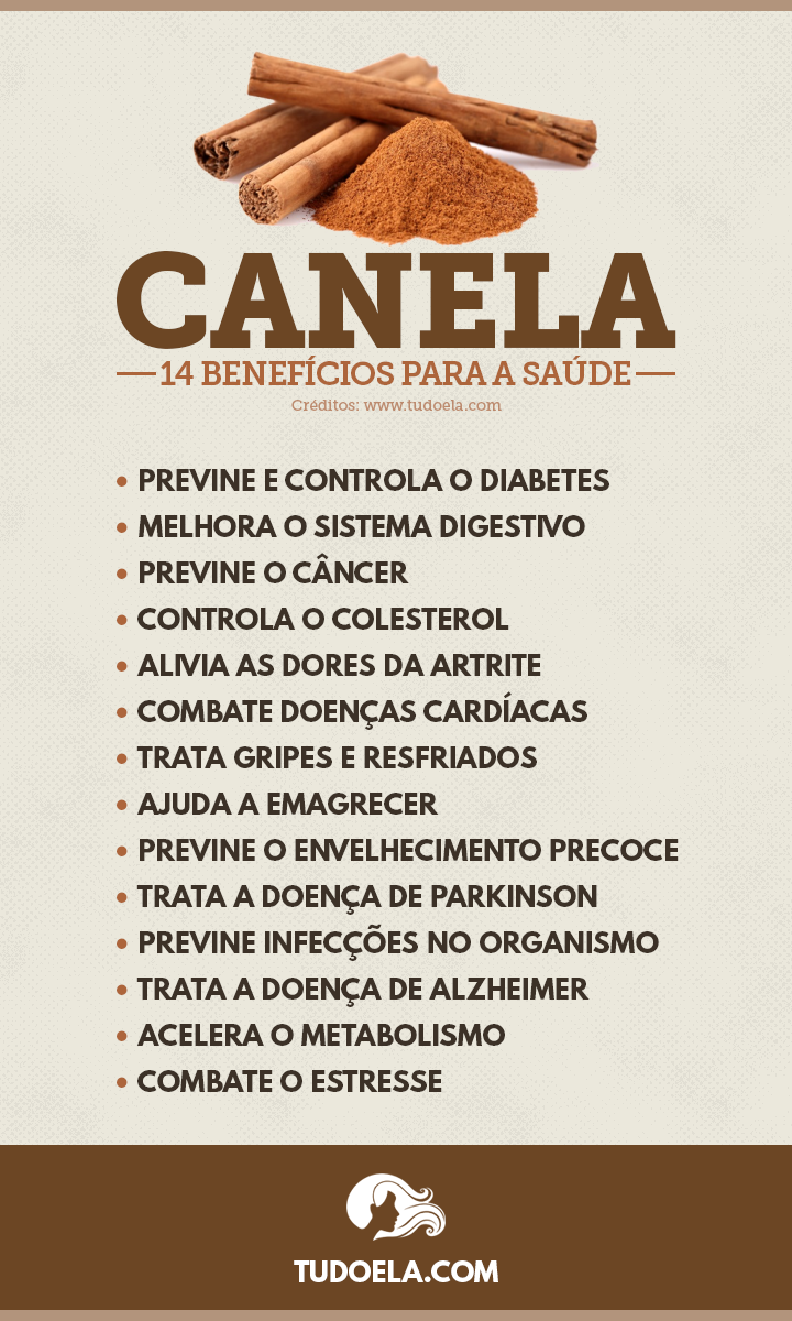 Beneficios de tomar canela todos os dias
