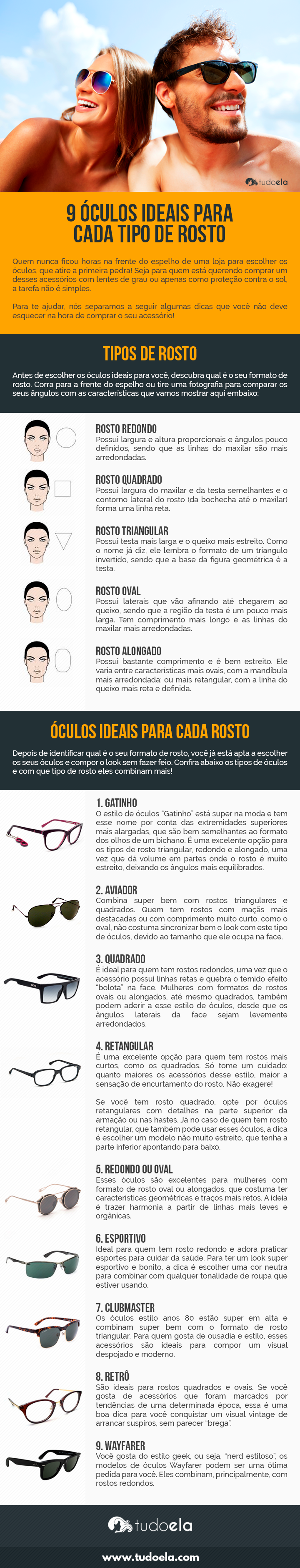 Tipos de óculos