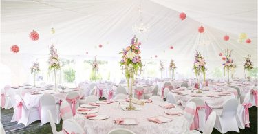 Decoração de casamento rosa