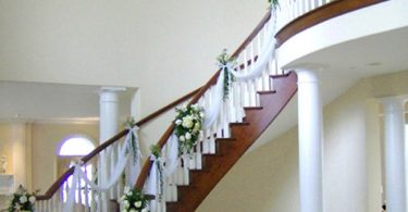 Decoração de casamento em casa