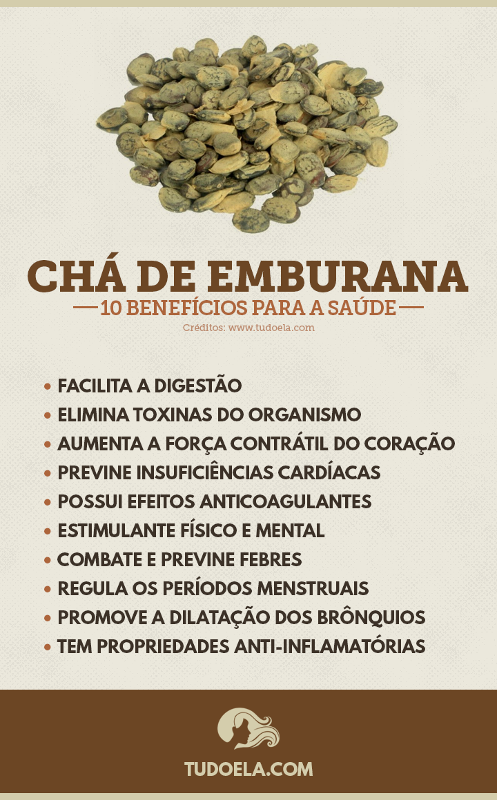 Chá de emburana: Benefícios e principais usos - Tudo Ela
