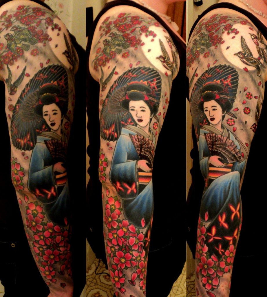 Tattoo oriental feminina conheça origens, significados e