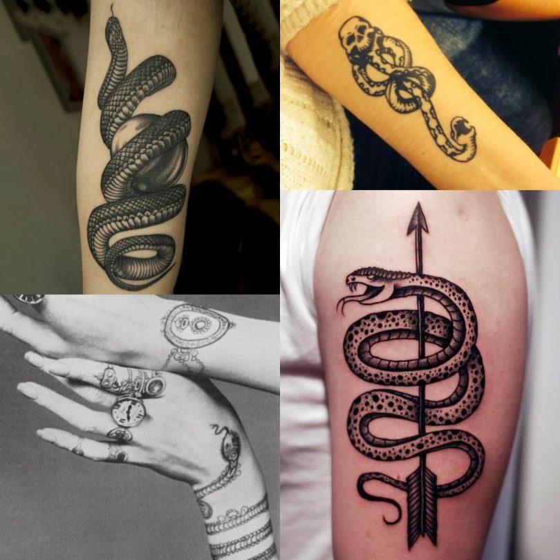 Tatuagem de cobra e seu significado em diferentes culturas
