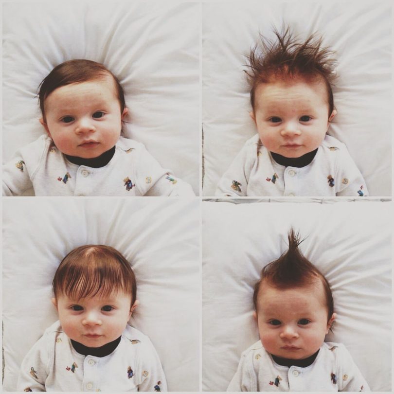 Penteados para bebê